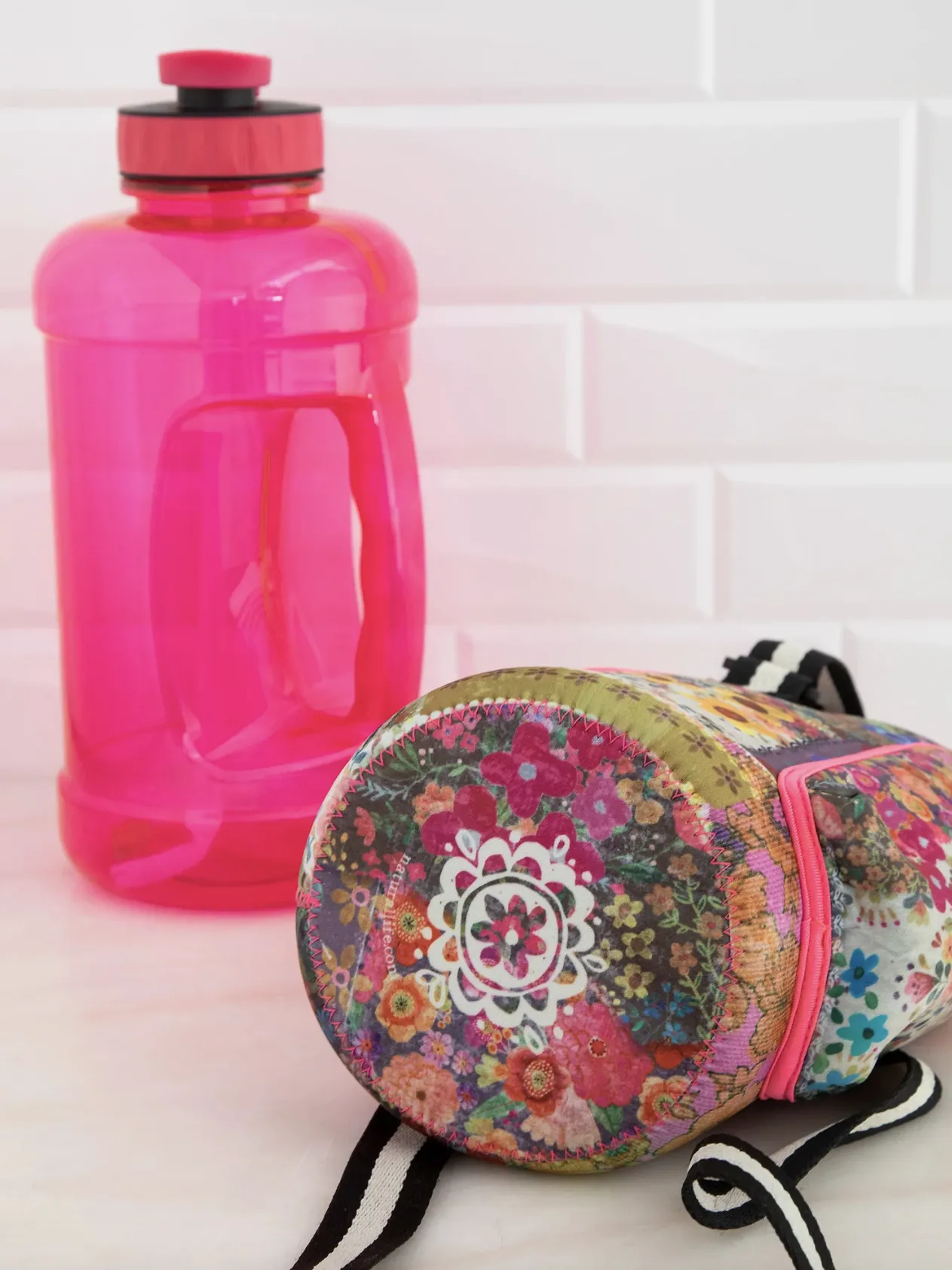 Drink Big Water Jug & Carrier