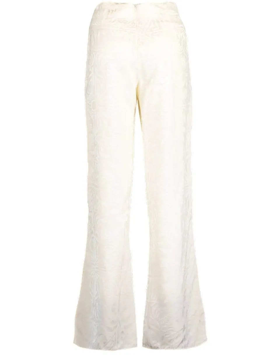 Ecru Garden Oasis Pants