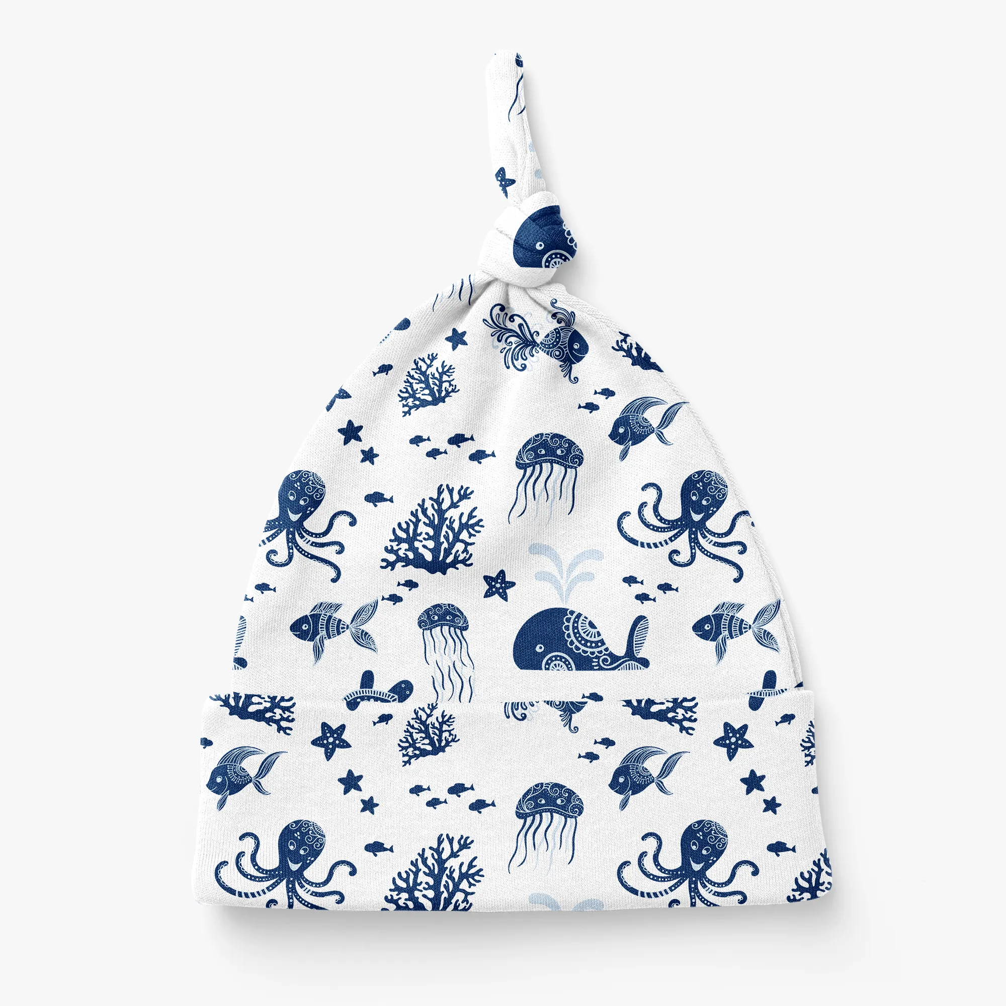 Endanzoo Home Coming Newborn Boy Organic Gift Set - Deep Sea