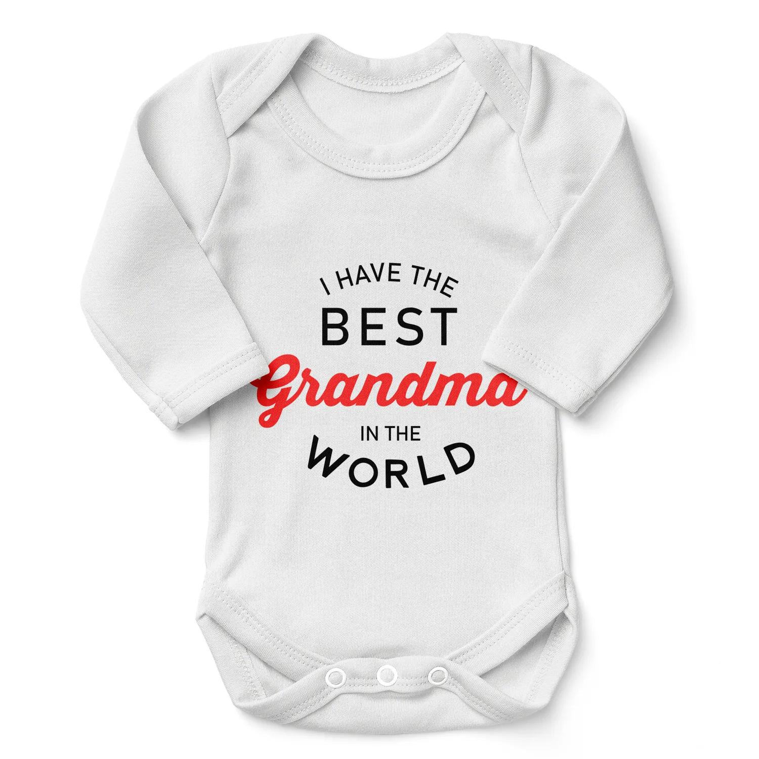 Endanzoo Organic Baby Bodysuit - Best Grandma In The World