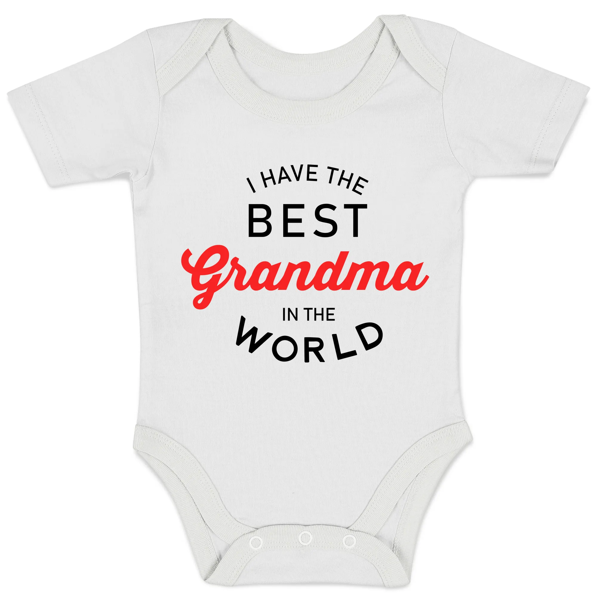 Endanzoo Organic Baby Bodysuit - Best Grandma In The World