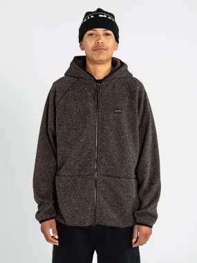 Exert Zip Hoodie - Heather Black