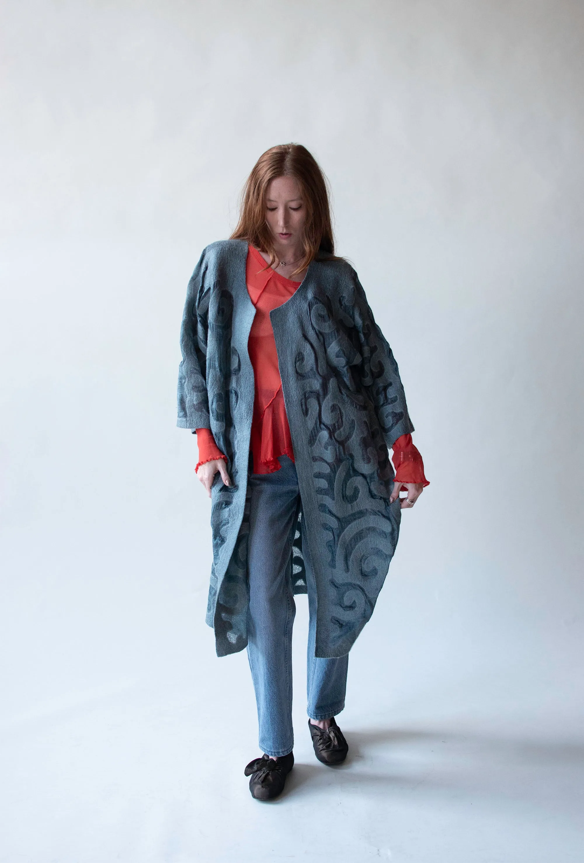 Felted Wool Coat