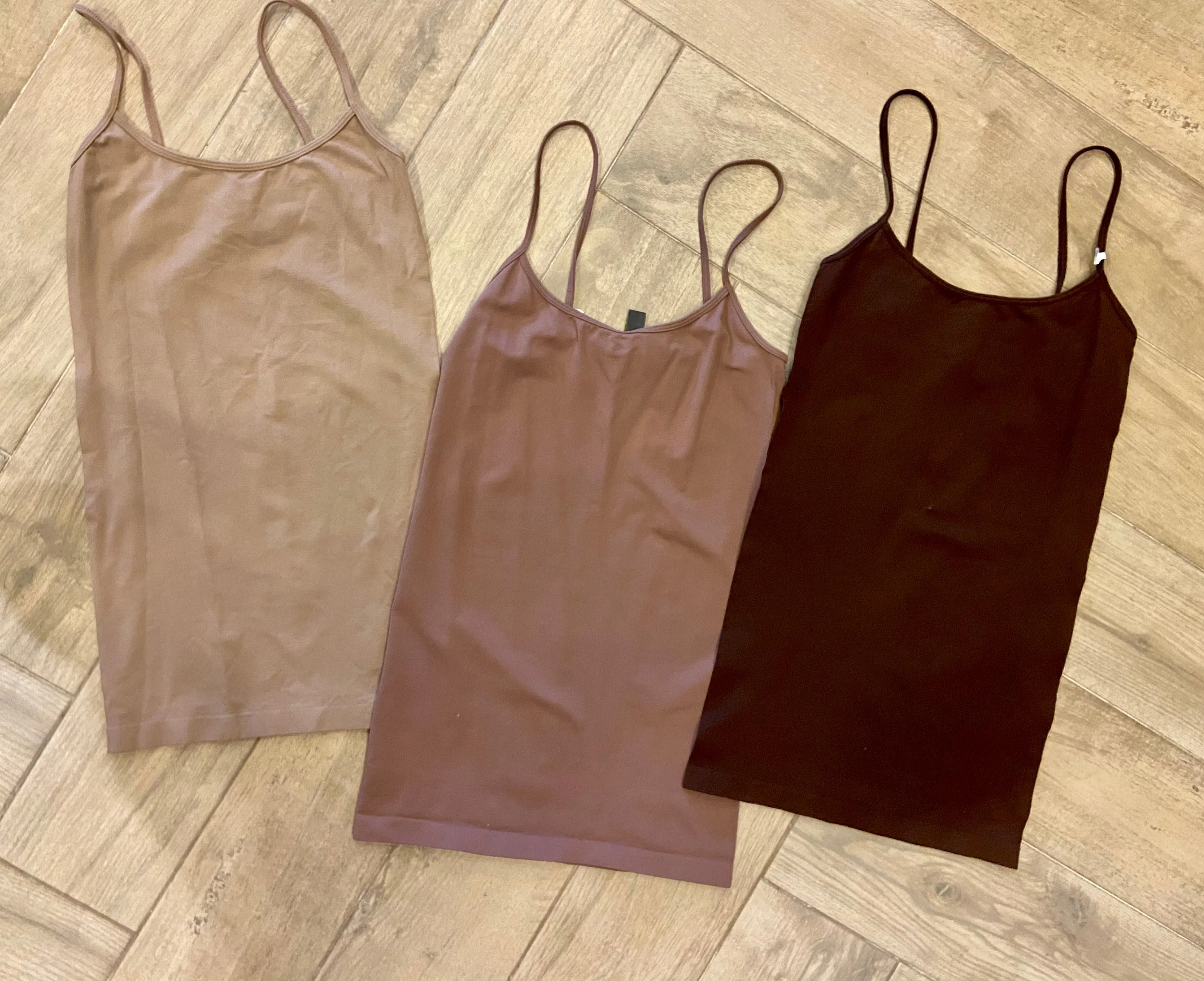 FORNIA Brown Cami Top
