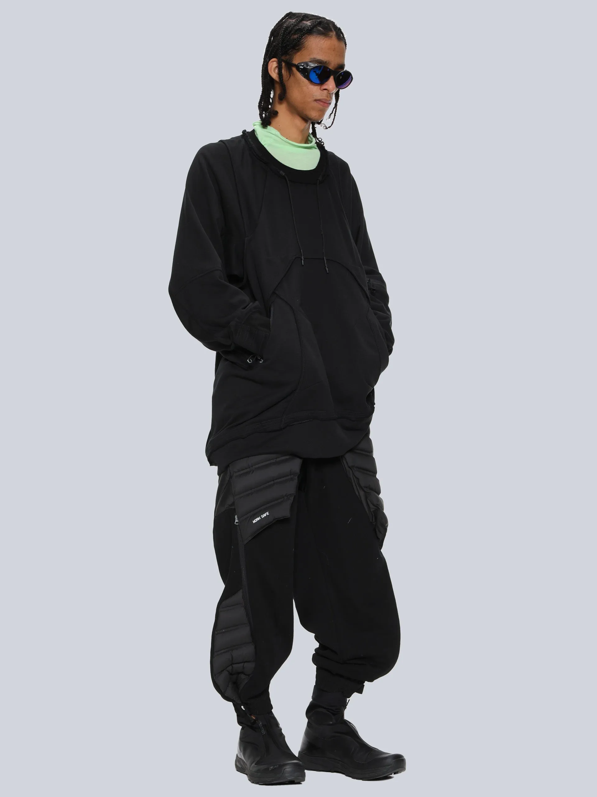 Geo Vent-Panel Layer Pullover