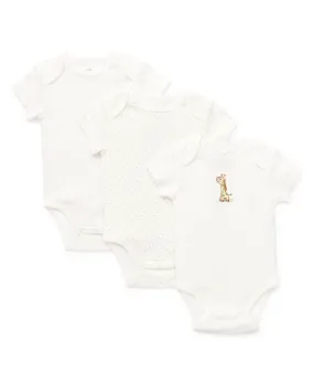 Giraffe 3-Pack Bodysuits
