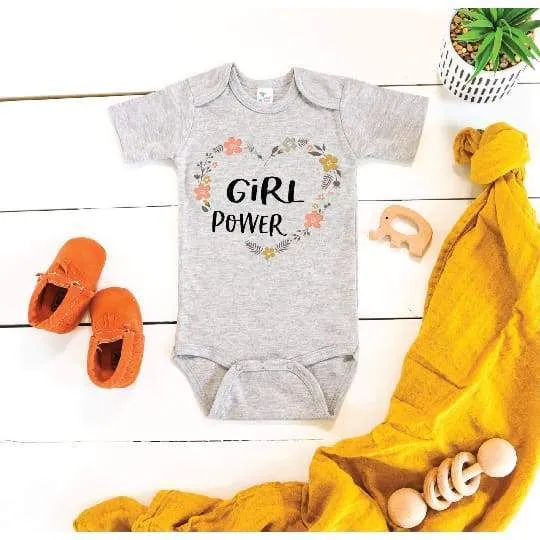 Girl Power Baby Bodysuit