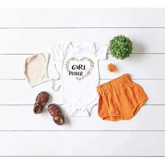 Girl Power Baby Bodysuit