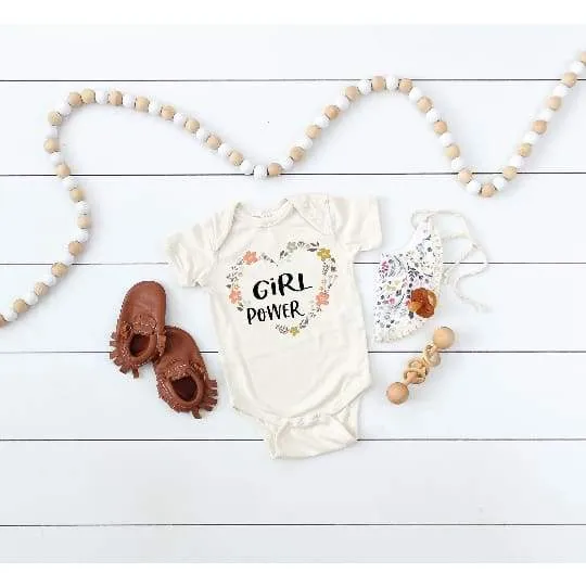 Girl Power Baby Bodysuit
