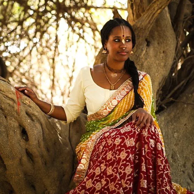 Gopi Skirt Recycled Sari