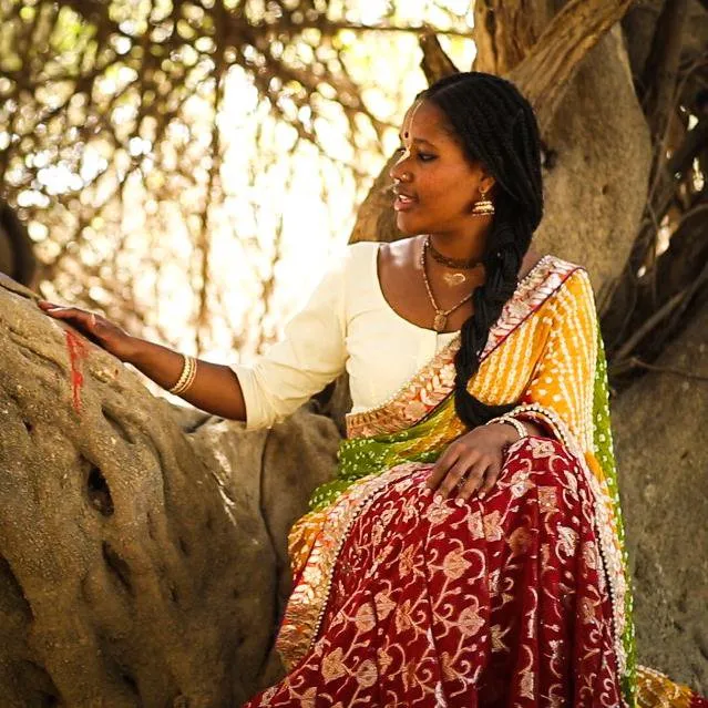 Gopi Skirt Recycled Sari