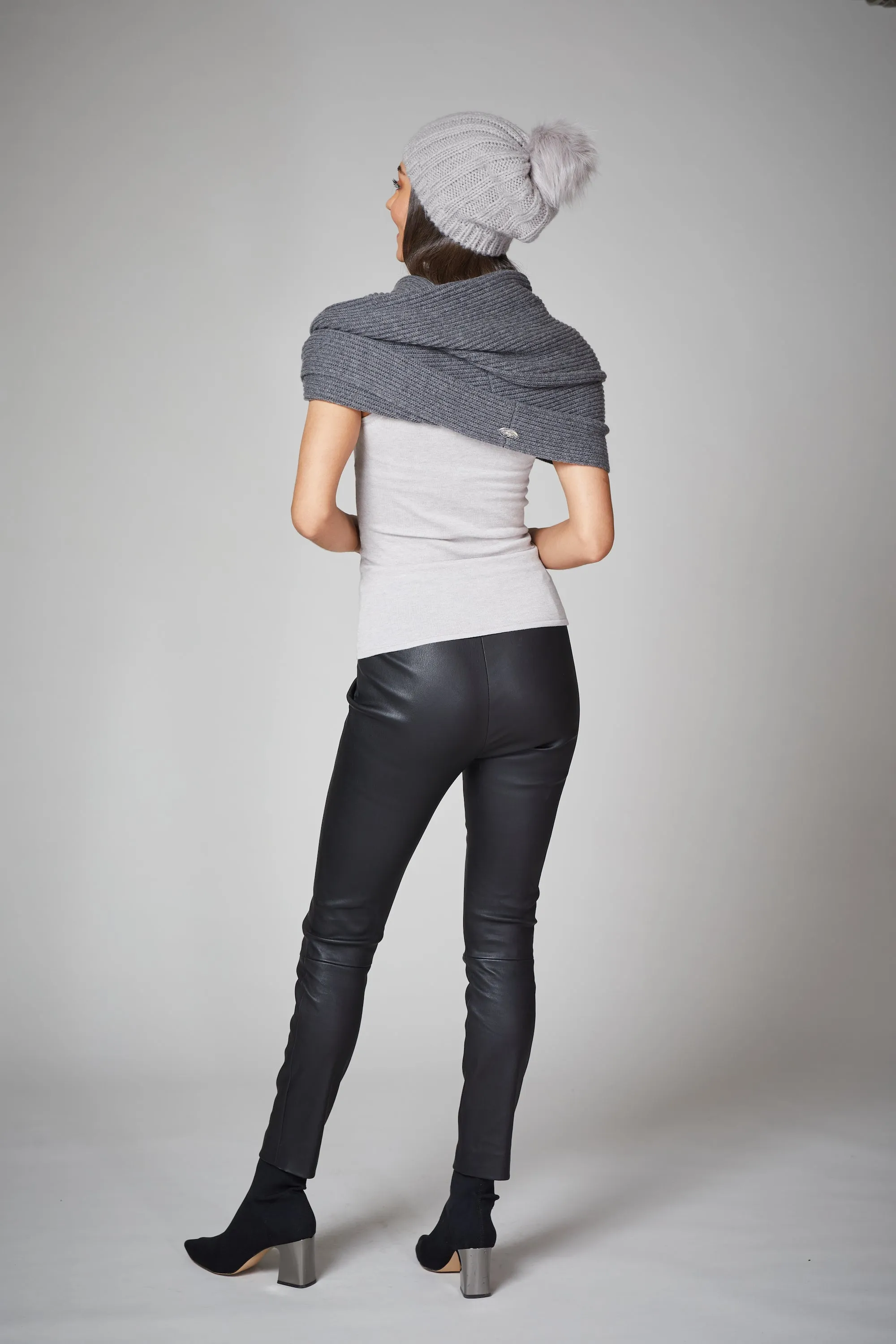 Grey Infinity Scarf