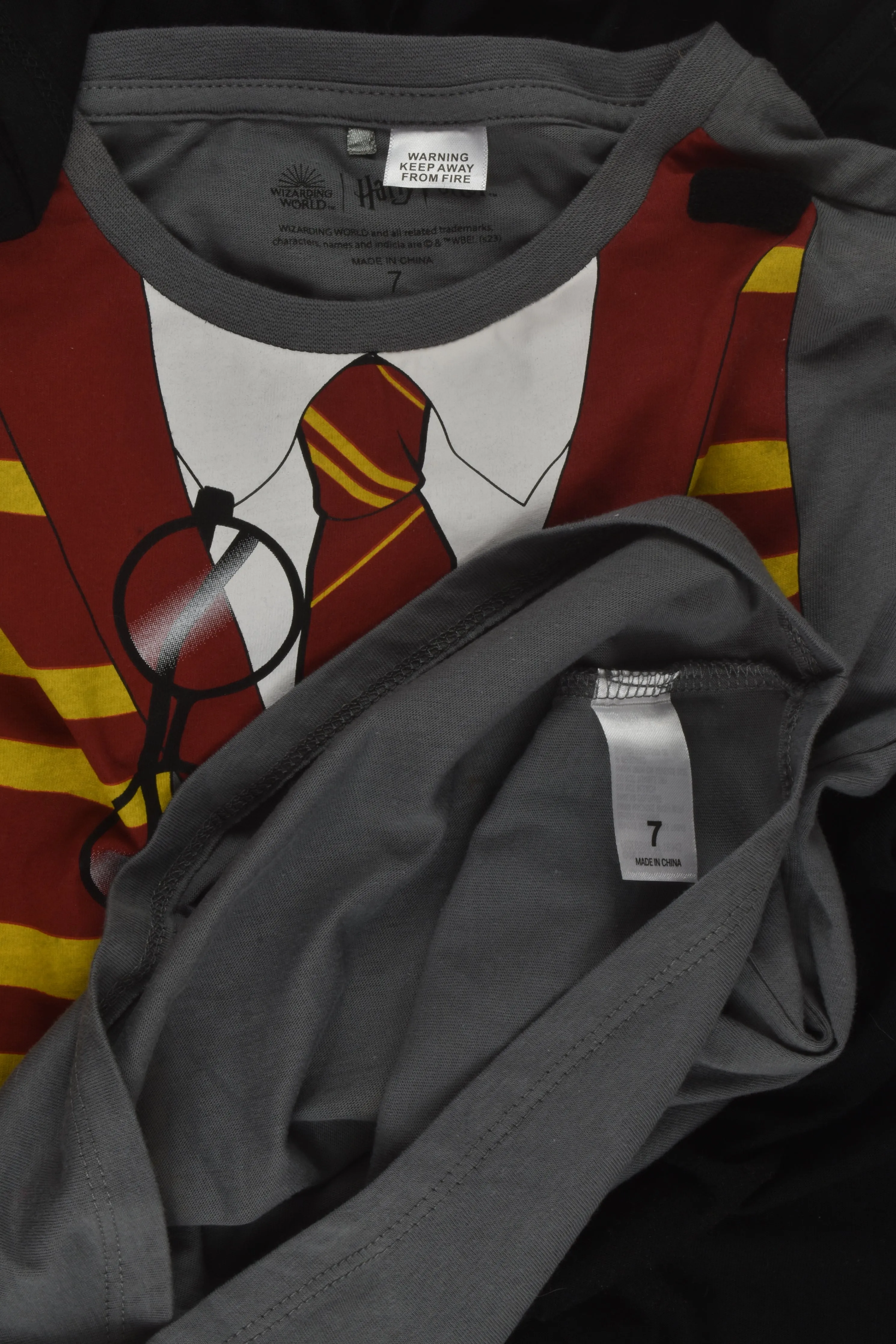 Harry Potter Size 7 T-shirt and Cape