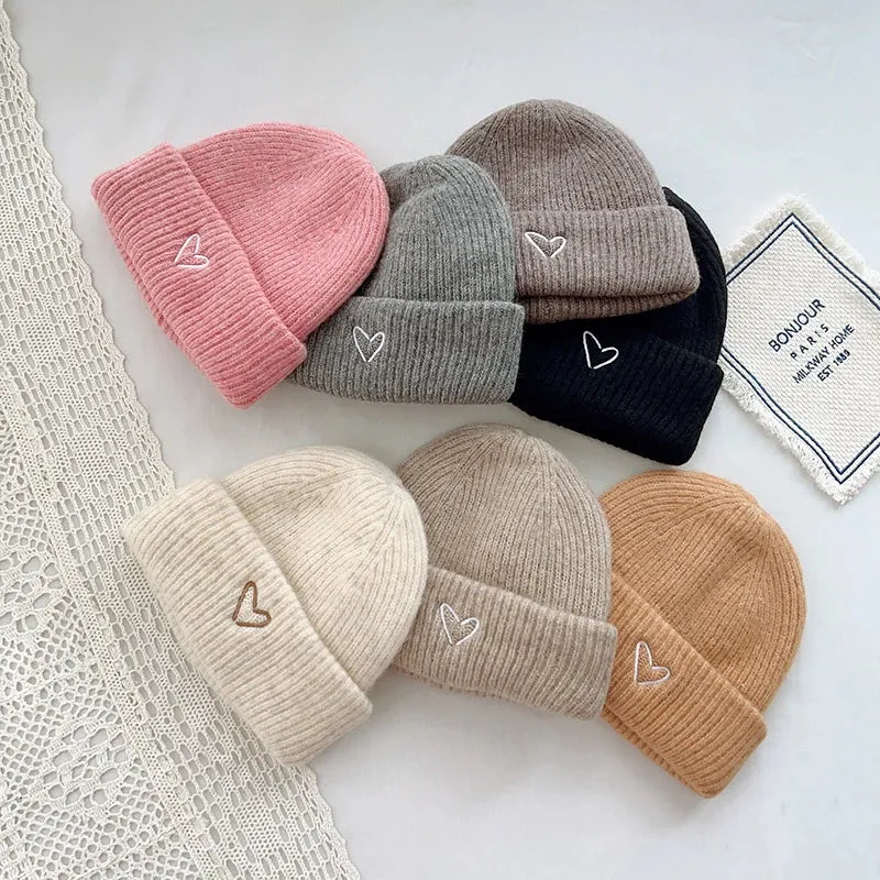 Heart Beanie & Scarf
