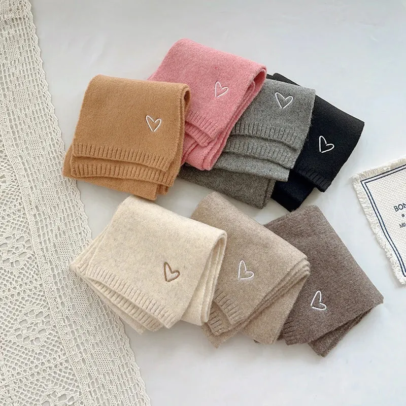 Heart Beanie & Scarf