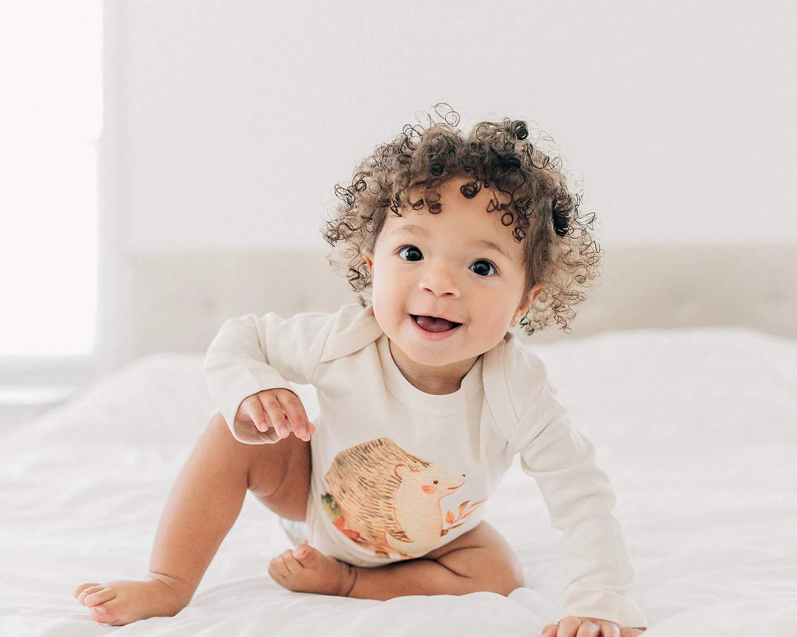 Hedgehog Organic Baby Onesie®