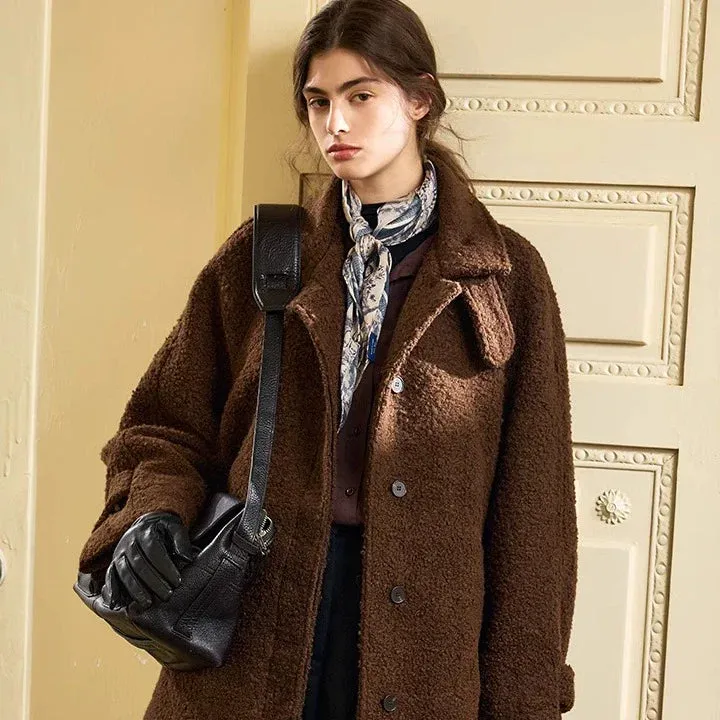 High Collar Wool Coat