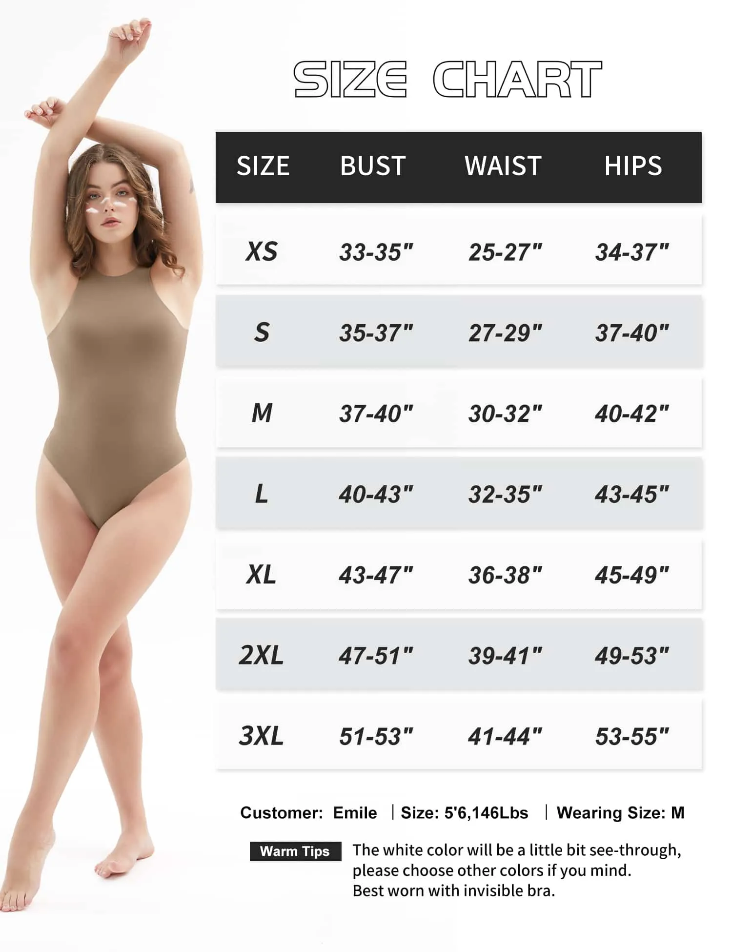 High Neck Sleeveless Bodysuit