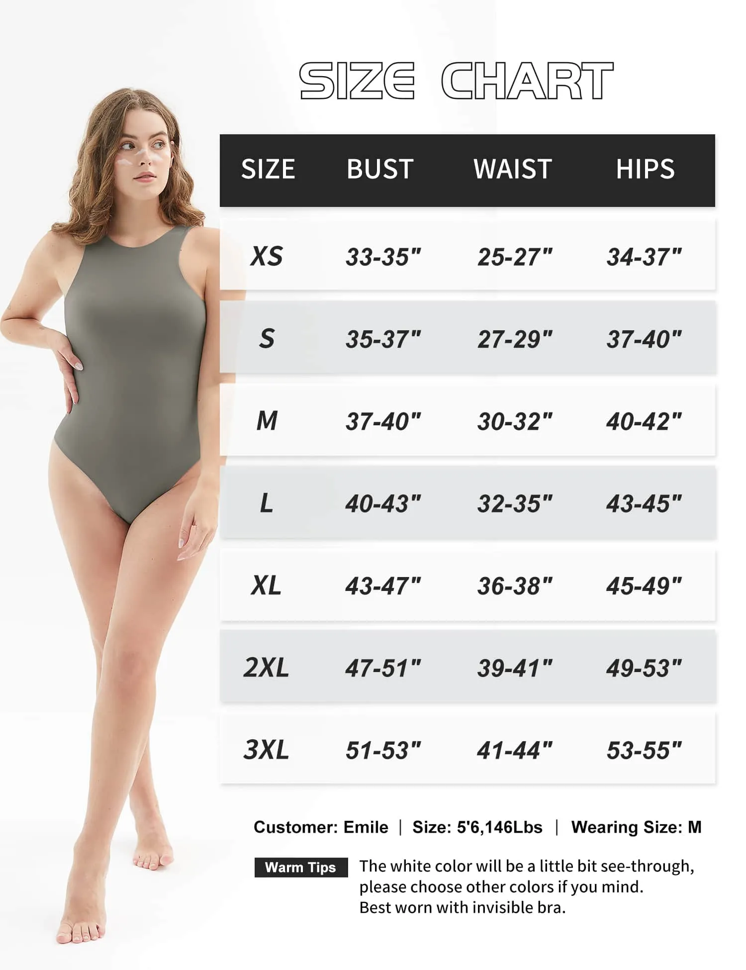 High Neck Sleeveless Bodysuit