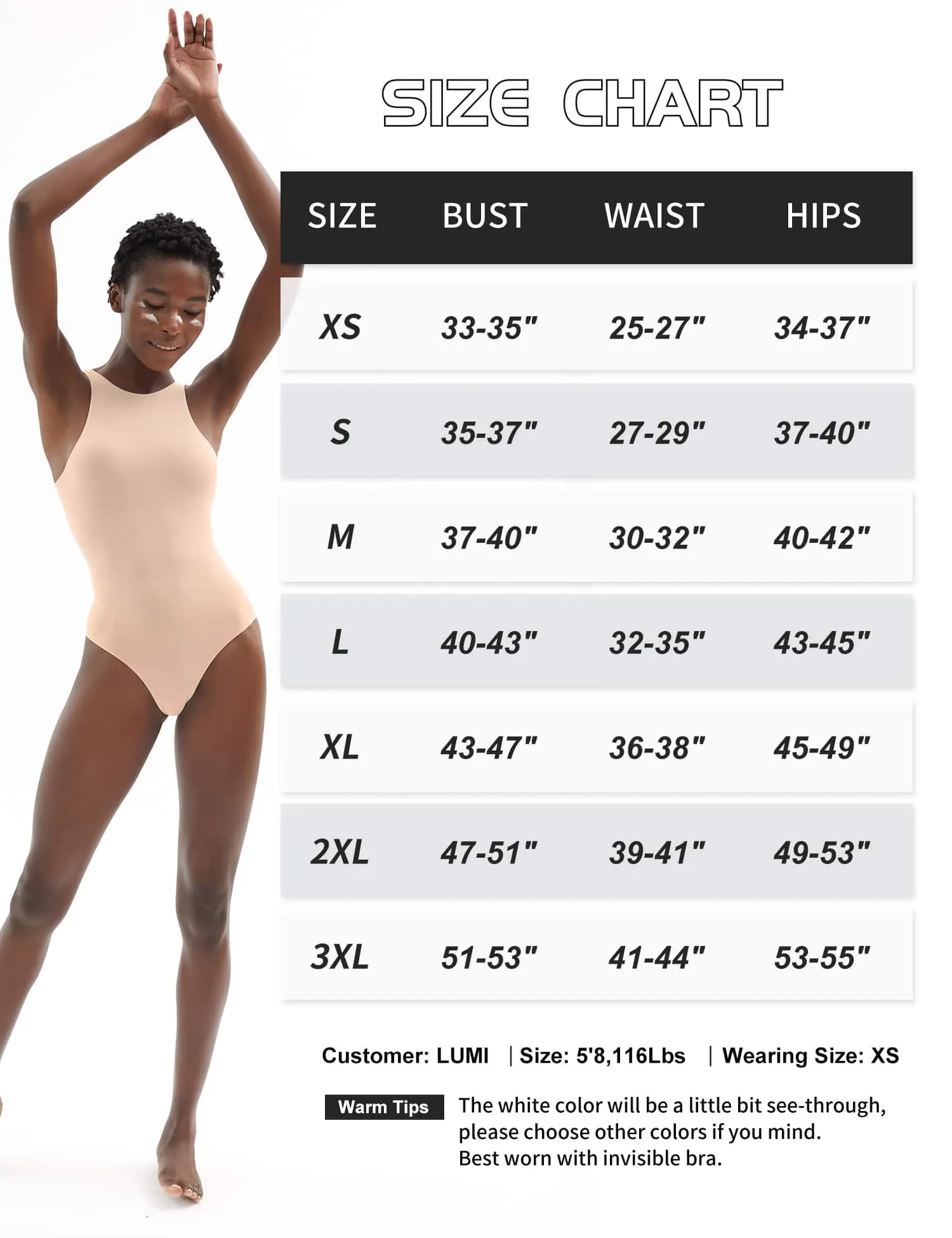 High Neck Sleeveless Bodysuit