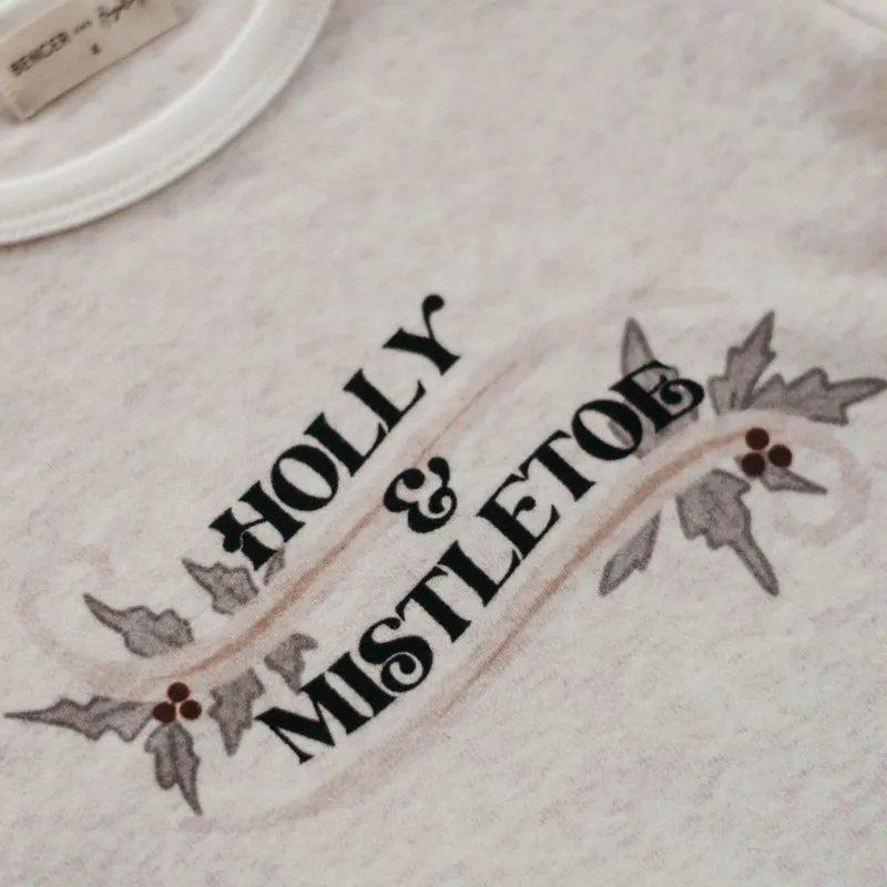 Holly & Mistletoe Tee