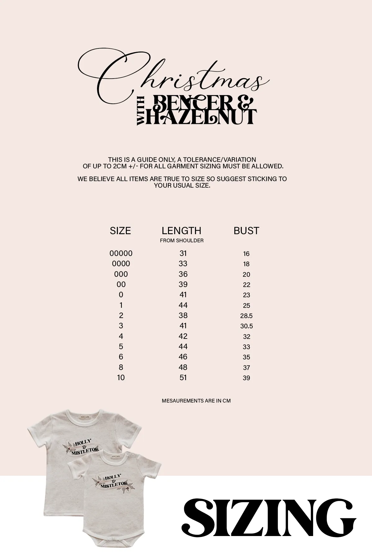 Holly & Mistletoe Tee