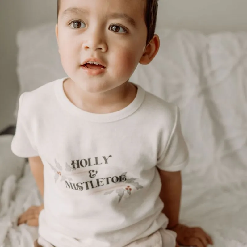 Holly & Mistletoe Tee