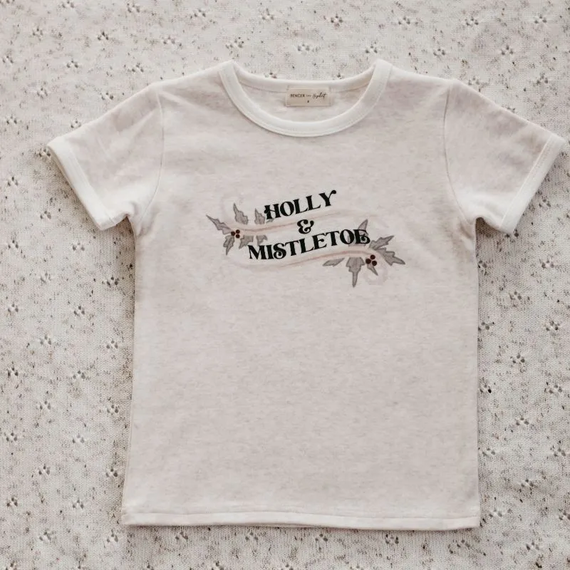 Holly & Mistletoe Tee