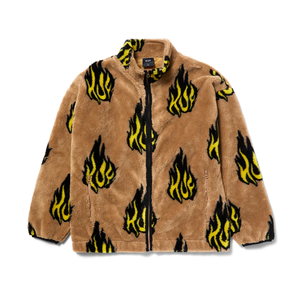 HUF - FLAMIN' ZIP SHERPA FLEECE
