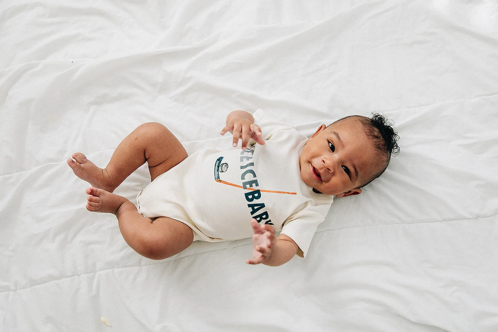 Ice Ice Baby Hockey Organic Baby Onesie®