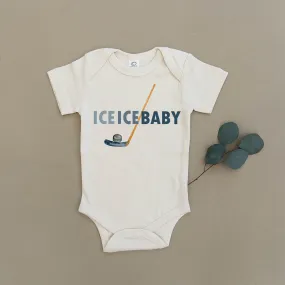 Ice Ice Baby Hockey Organic Baby Onesie®