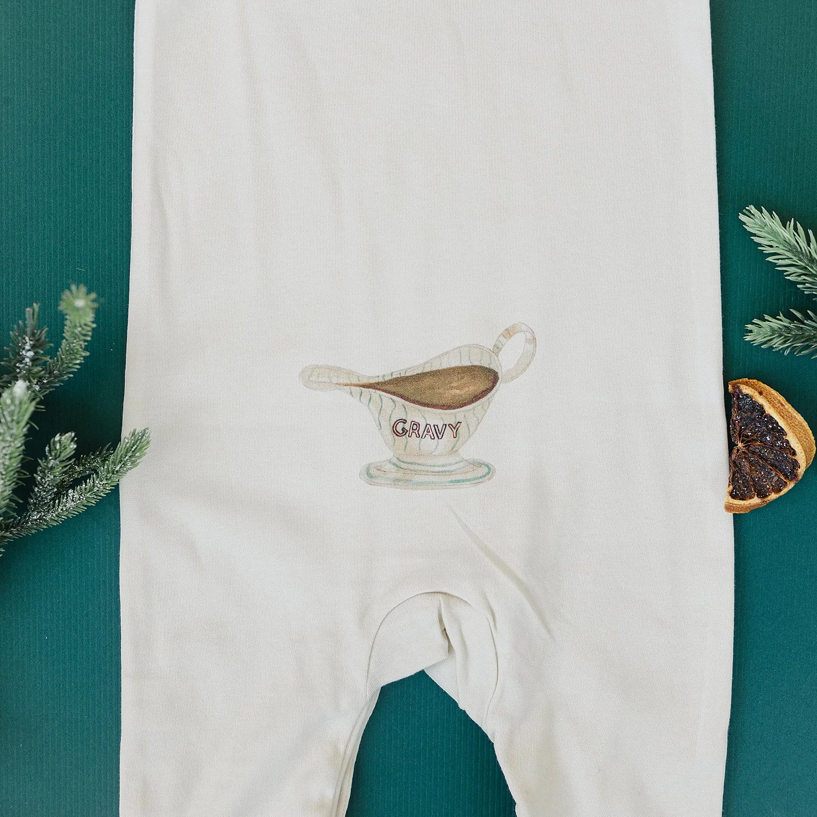 I'll Have The Breast Please Thanksgiving Turkey Organic Baby Playsuit