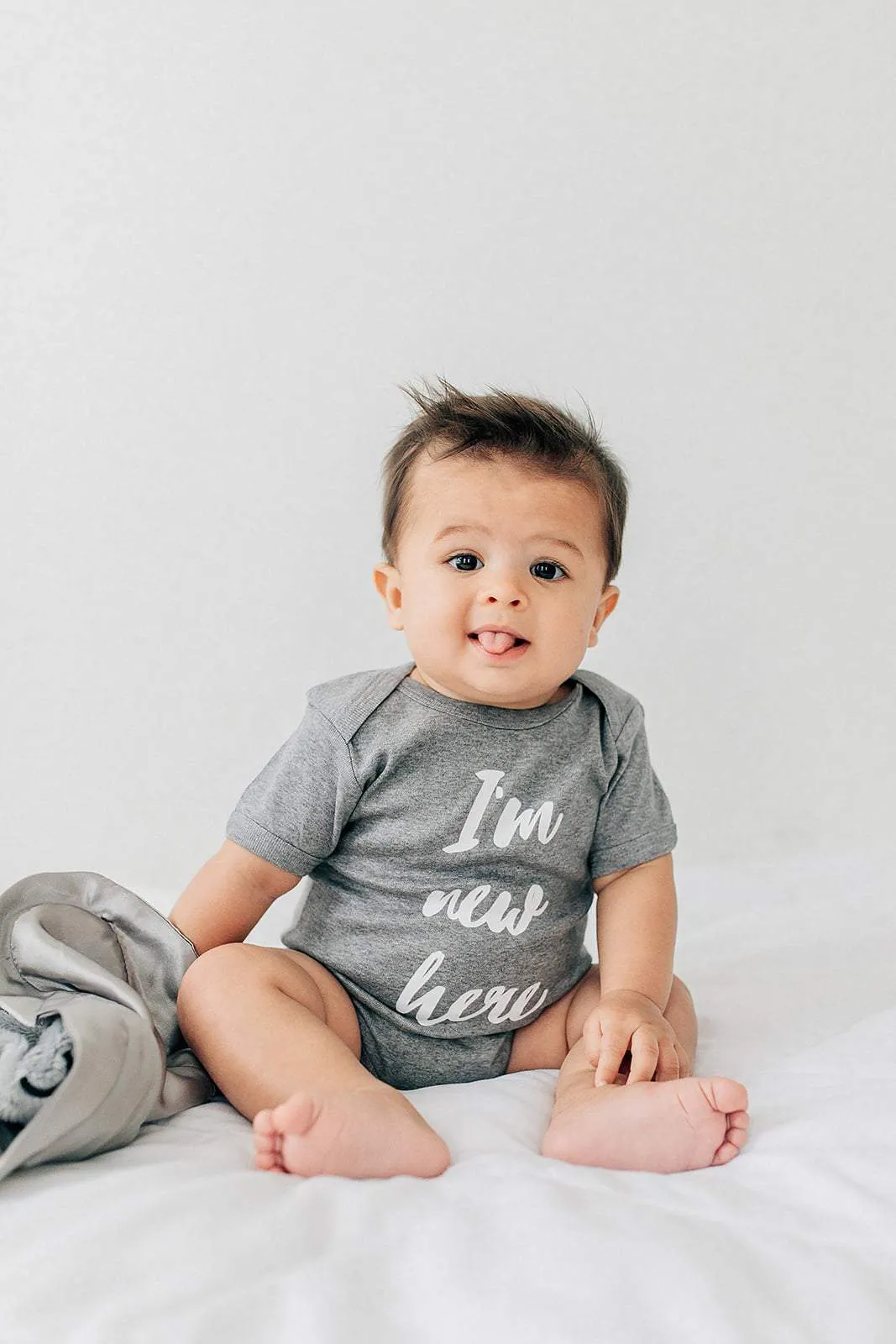 I'm New Here Organic Baby Onesie®