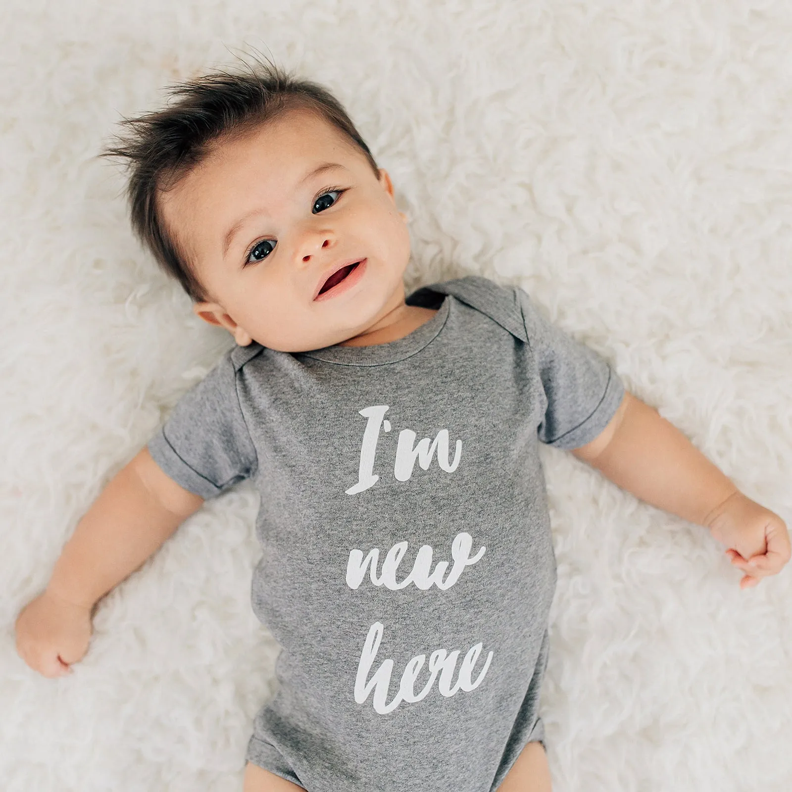 I'm New Here Organic Baby Onesie®