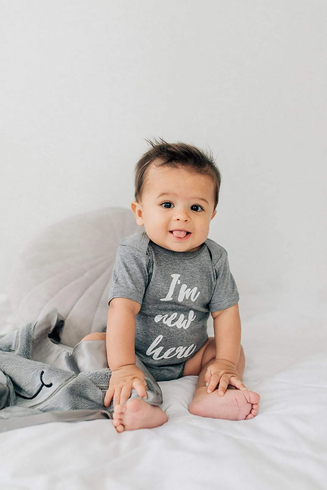 I'm New Here Organic Baby Onesie®