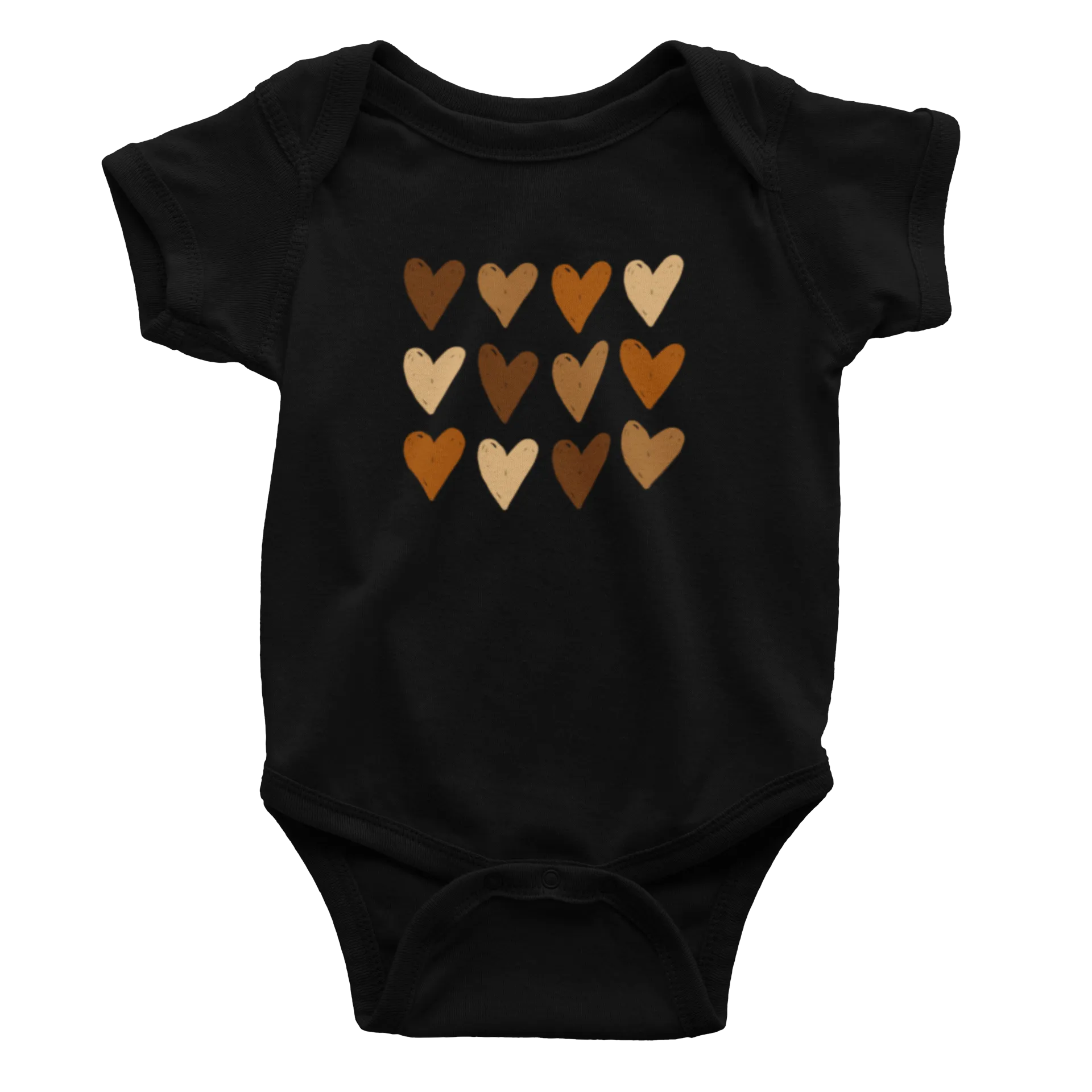 Infant Hearts Multicolor - Bodysuit