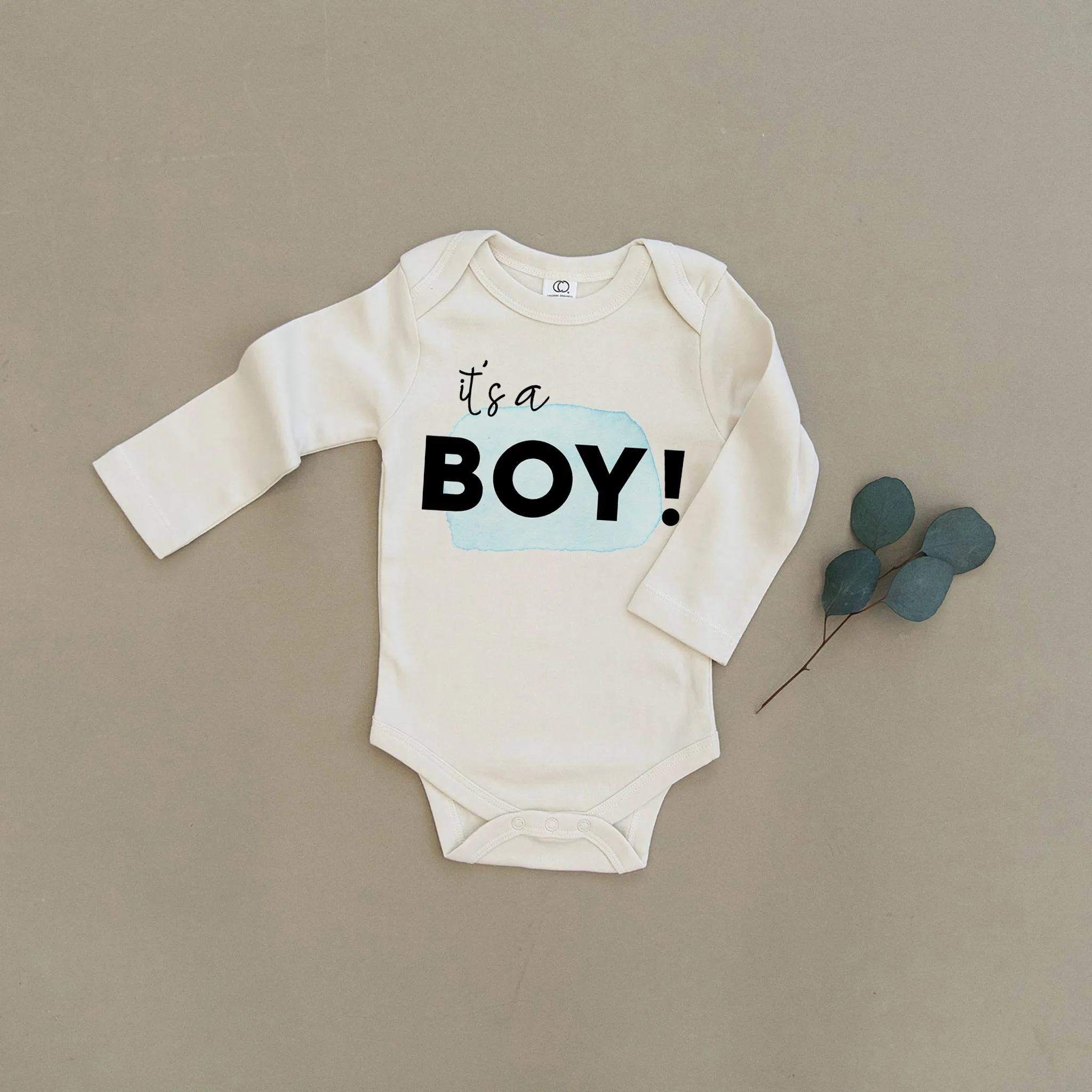 It's a Boy Organic Baby Onesie®