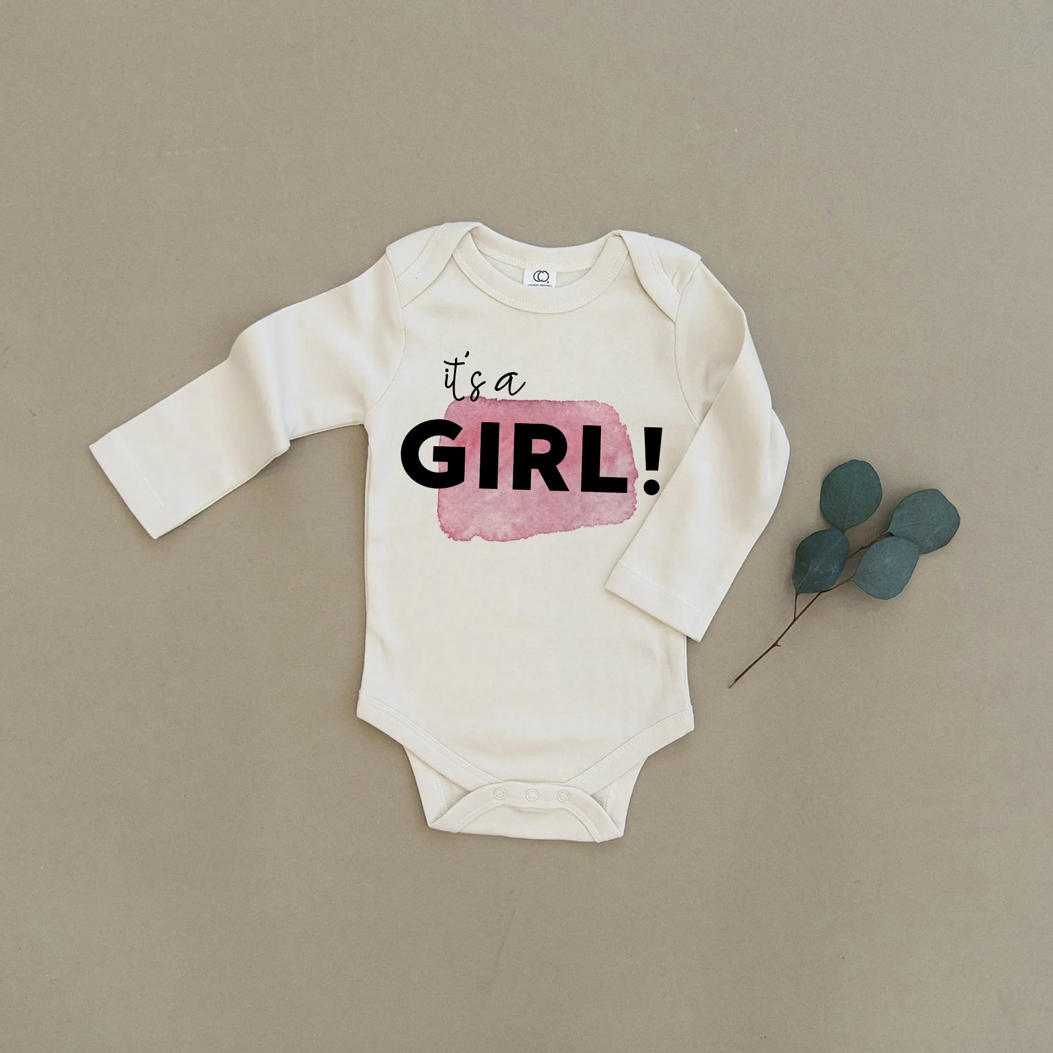 It's a Girl Organic Baby Onesie®