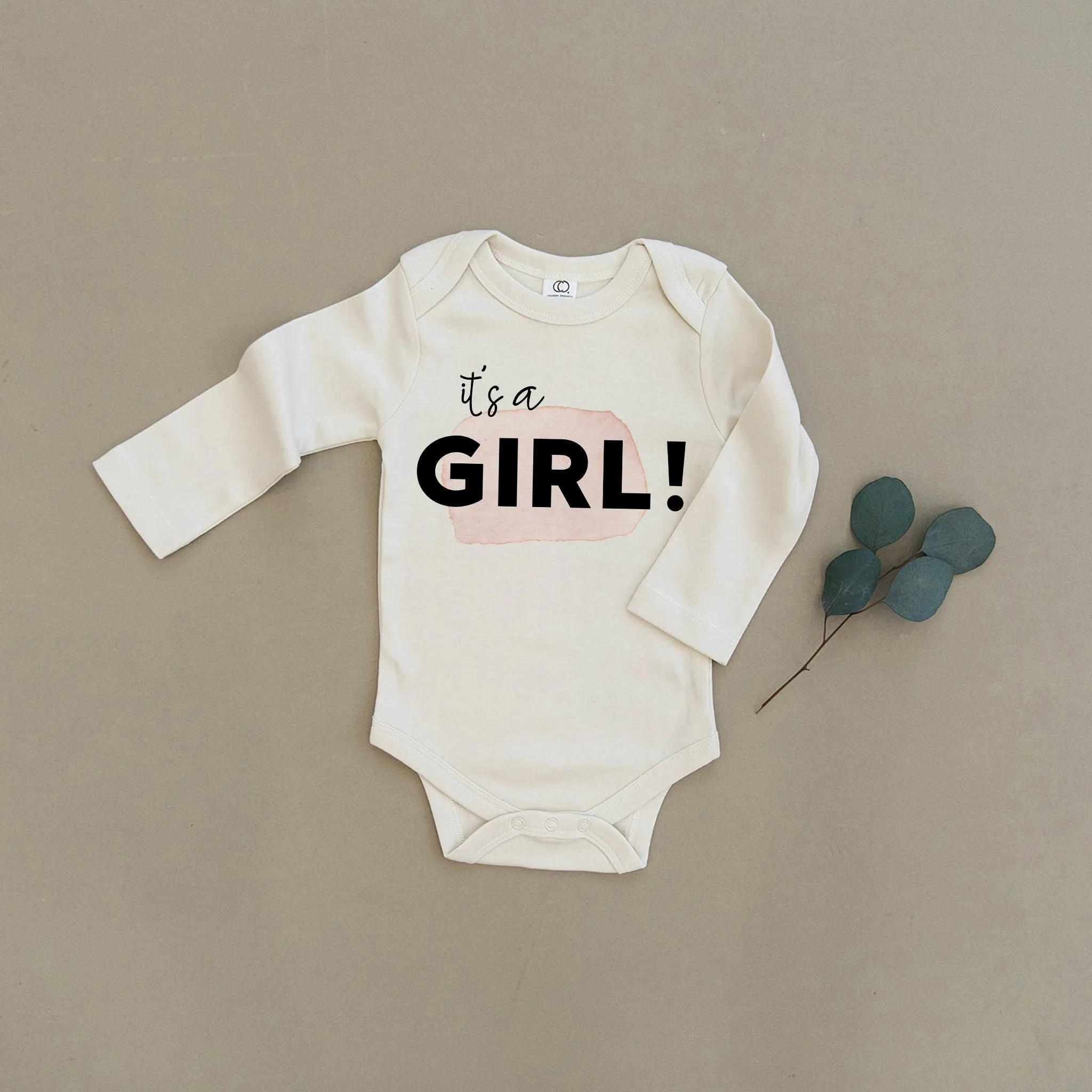 It's a Girl Organic Baby Onesie®