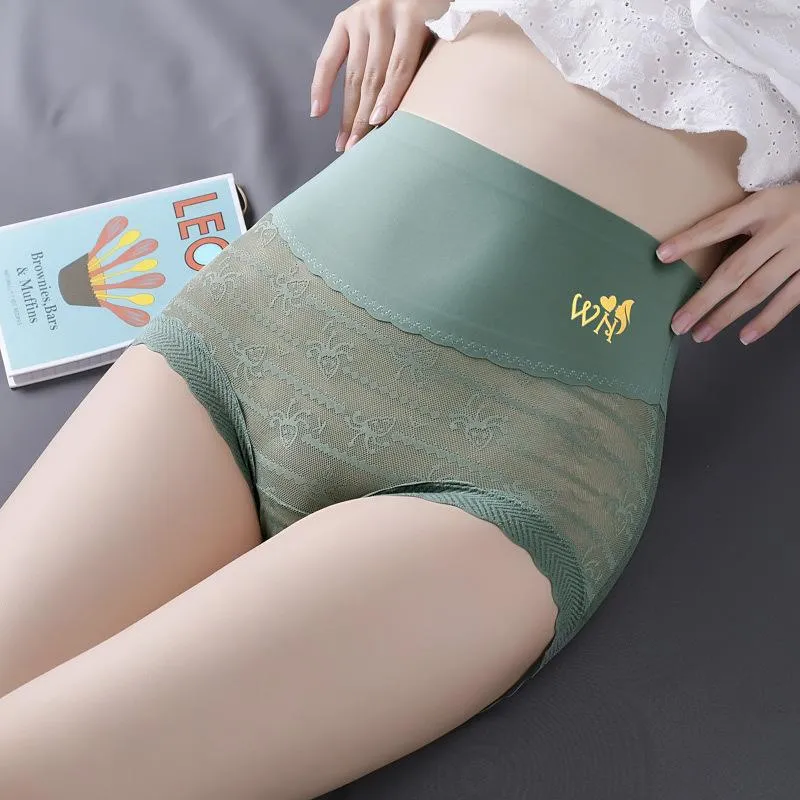 Lace belly lift buttocks panties