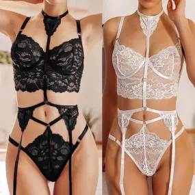 Lace Multi Strap Lingerie