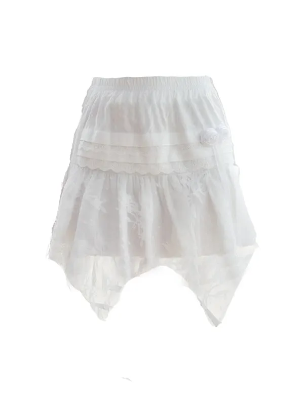 Lace Stitch Short Skirt ＆ Long Skirt