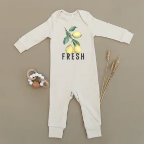 Lemon Fresh Organic Baby Playsuit