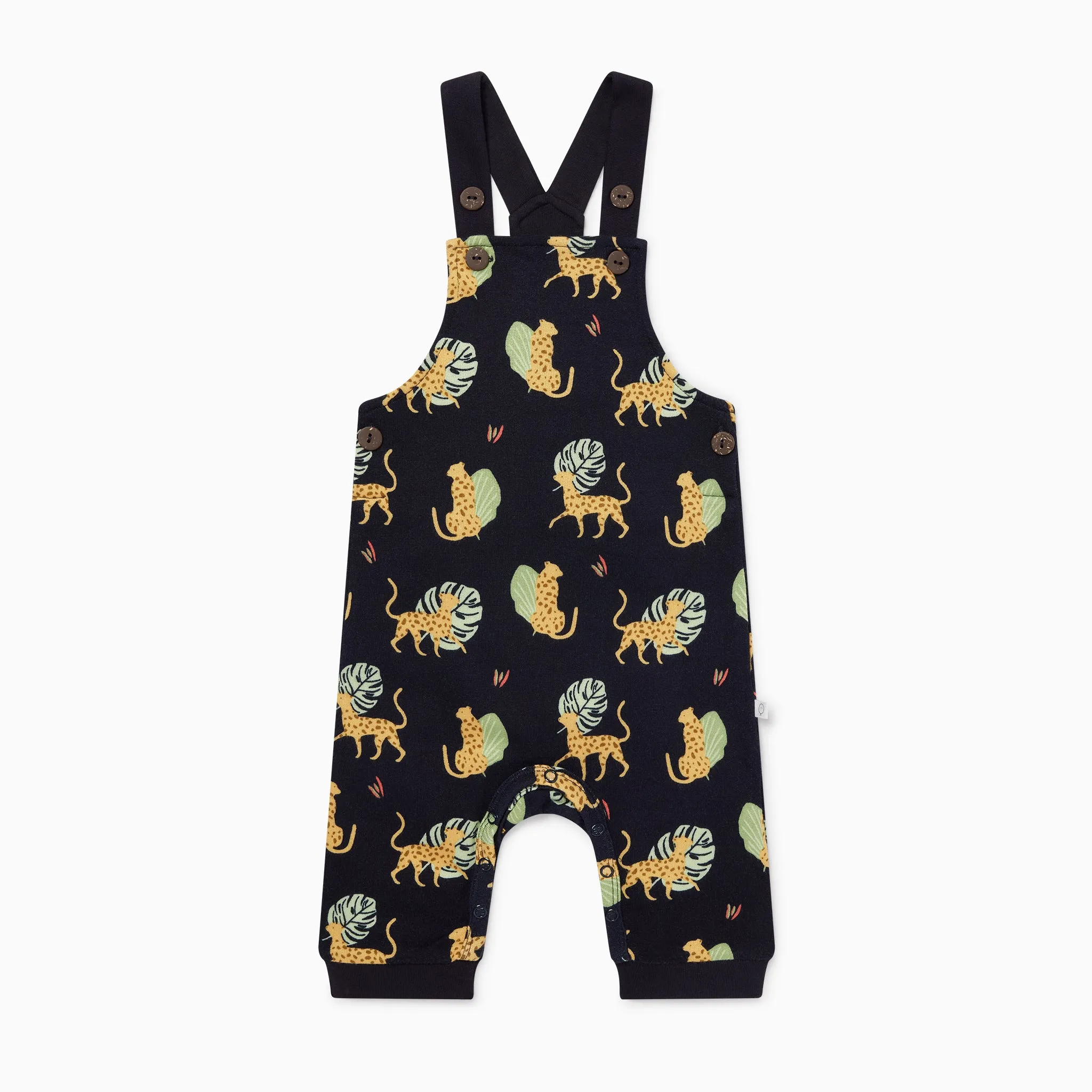 Leopard Print Dungarees & Bodysuit Outfit
