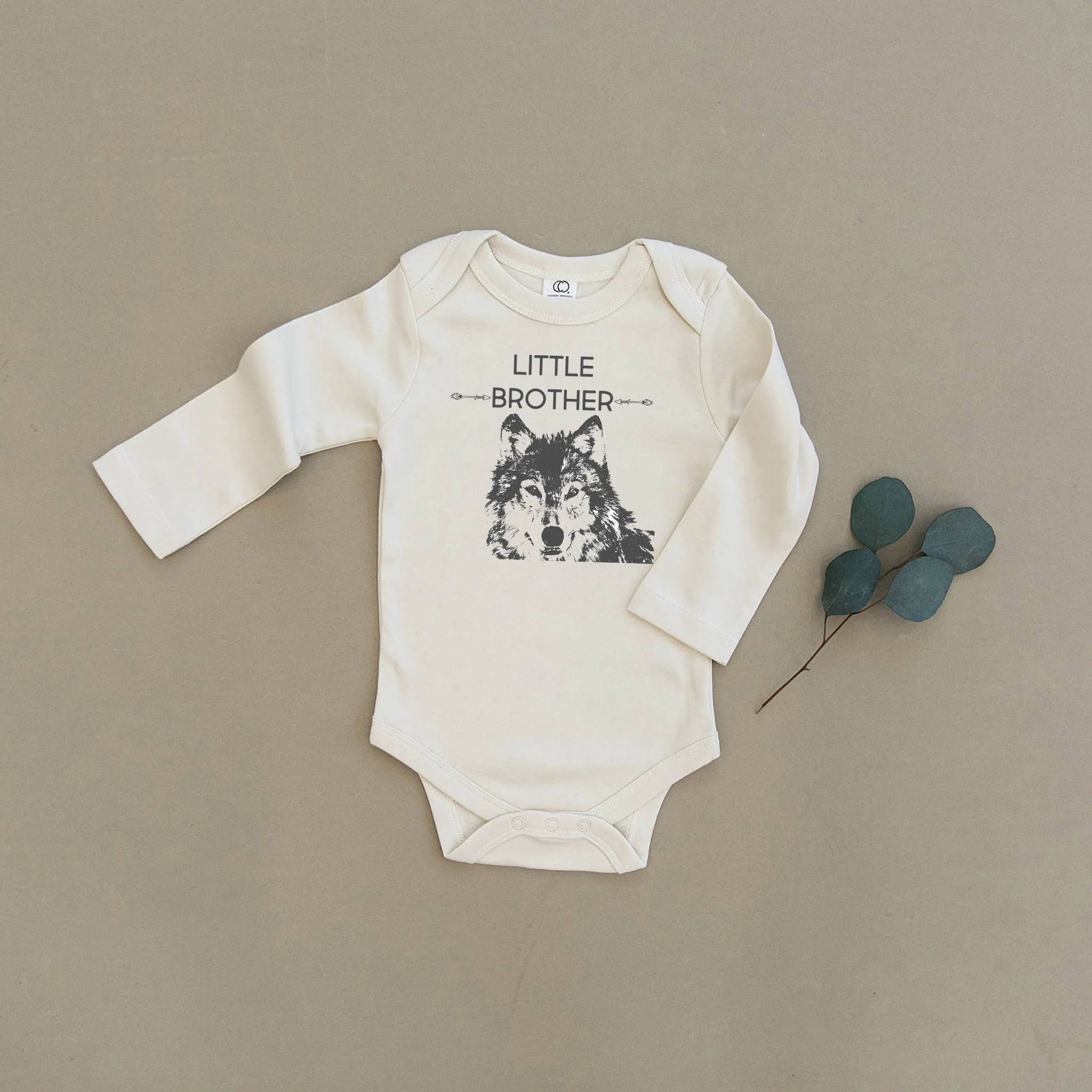 Little Brother Wolf Organic Baby Onesie®