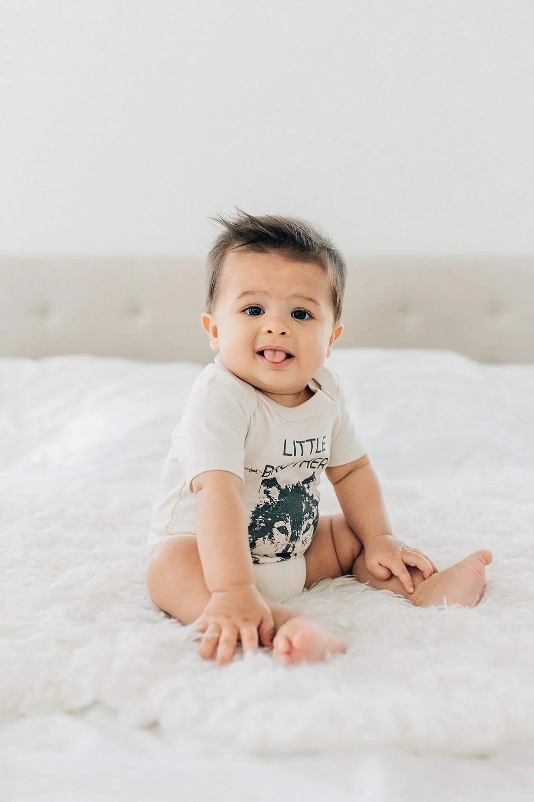 Little Brother Wolf Organic Baby Onesie®