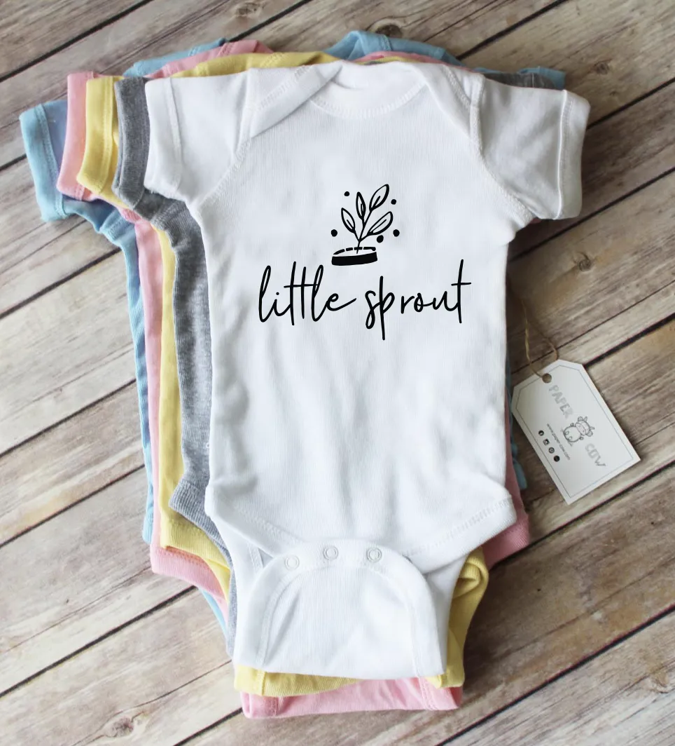 Little Sprout Long Sleeve Bodysuit