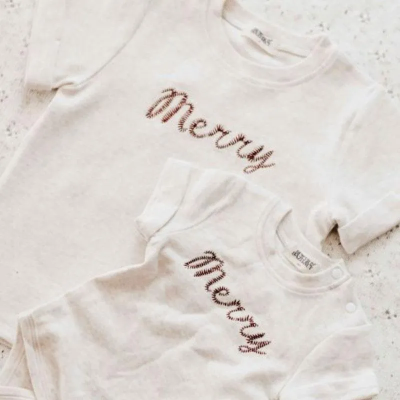 Merry Bodysuit/Tee