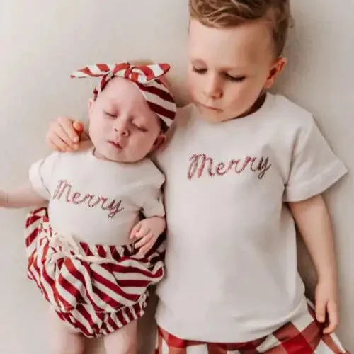 Merry Bodysuit/Tee