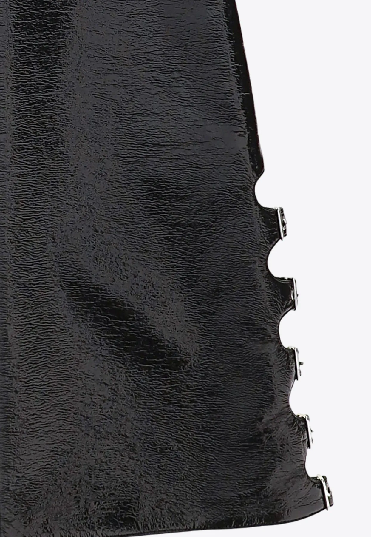 Multi-Buckle Bootcut Pants
